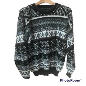 Vintage Madison Grandpa Sweater Size L